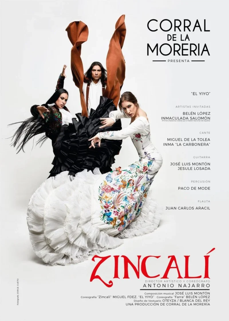 Cartel-ZincalI Zincalí, espectáculo ideado y dirigido por Antonio Najarro