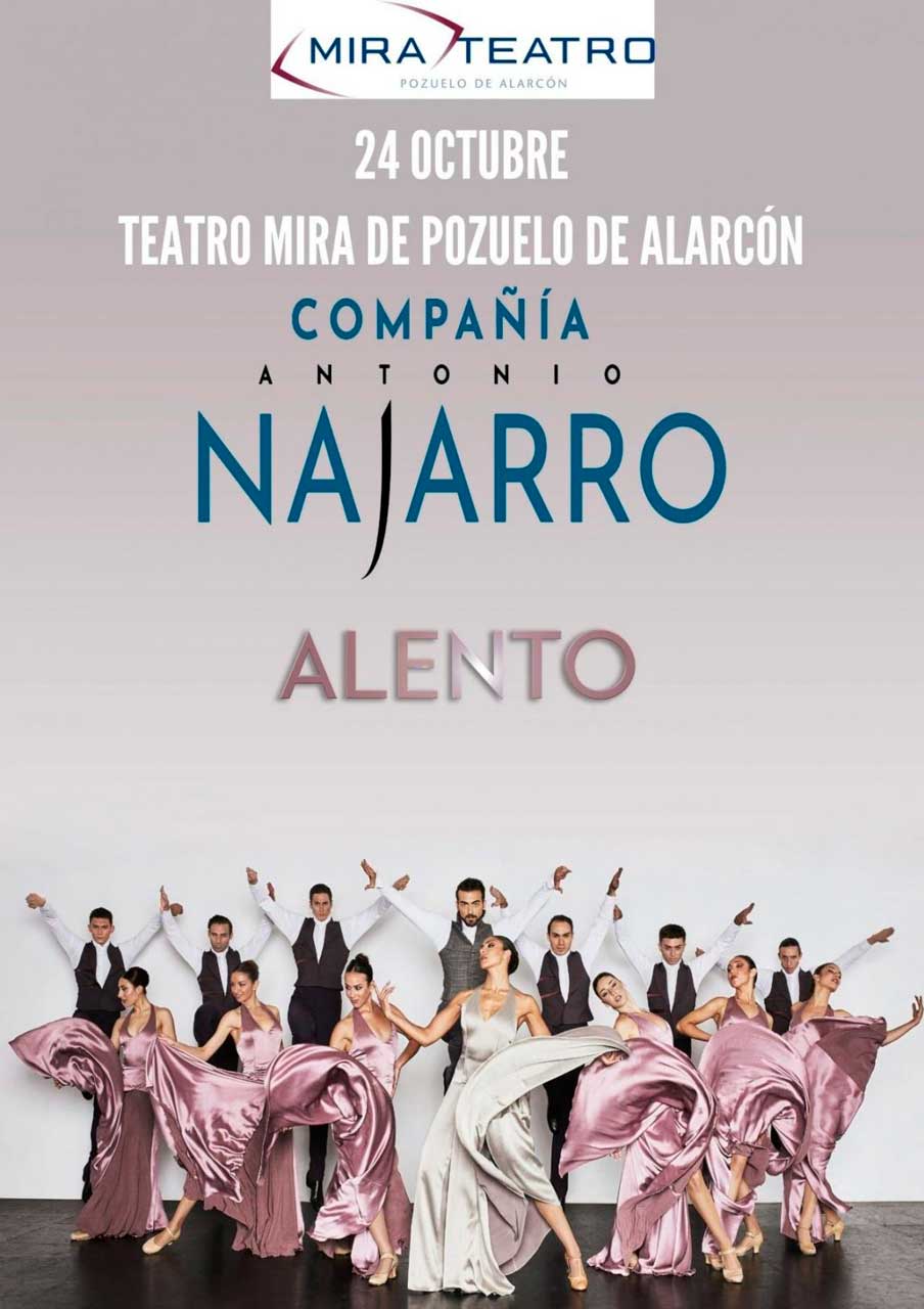 Alento, Antonio Najarro en Pozuelo de Alarcon