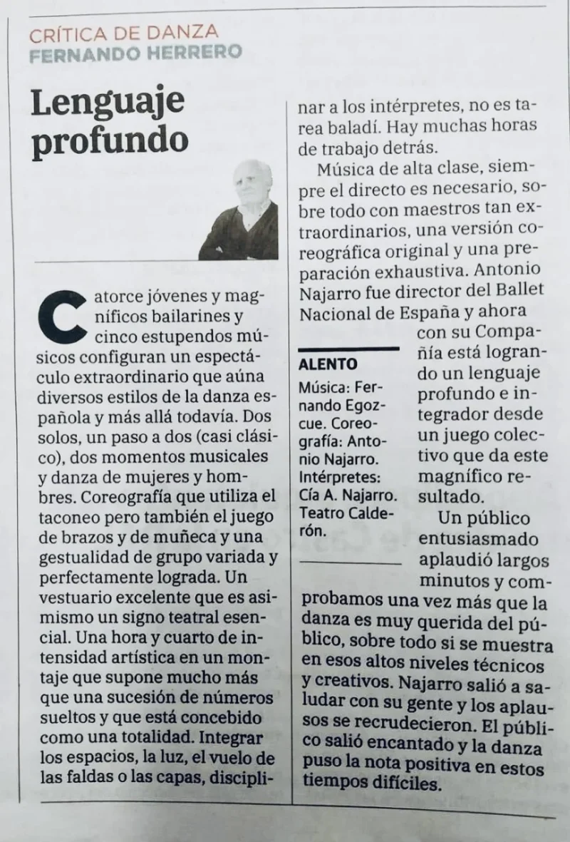 Critica Alento